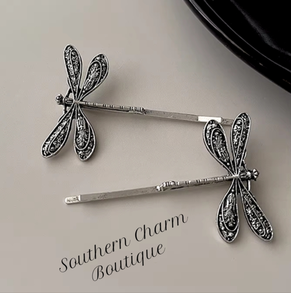 🆕Just In Dragonfly Bobby Pins